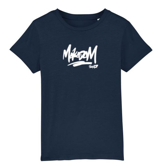 T-shirt  Makadam Shop Navy Enfant