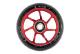 2 Roues Ethic Incube V2 115mm 12 STD Couleur : Rouge